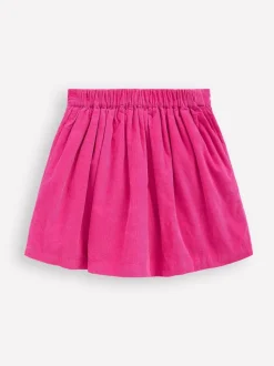 Boden Pink Mini Button through Skirt
