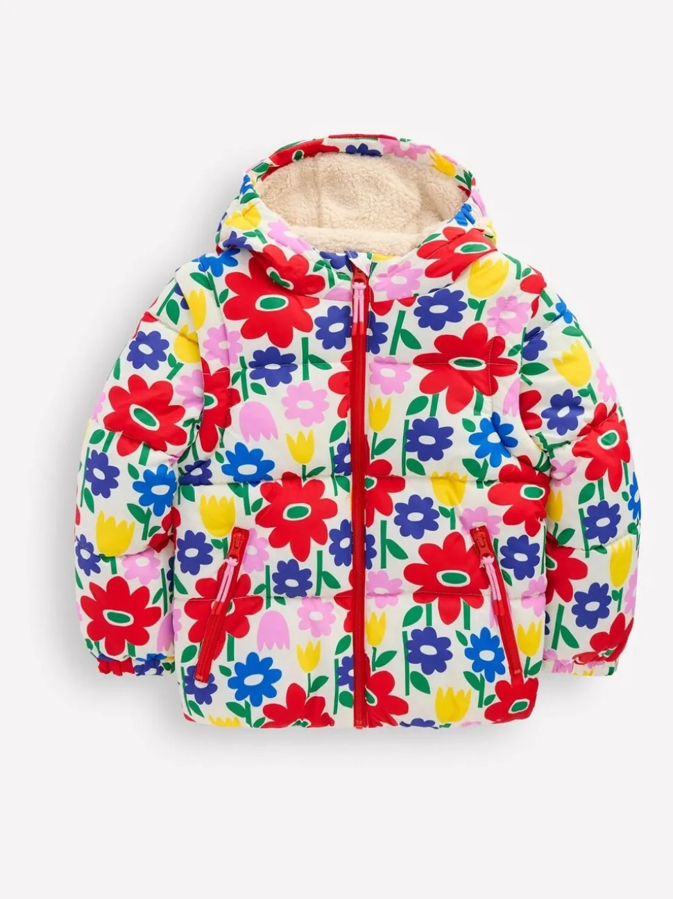Boden Pink Padded 2-in-1 Coat