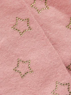 Boden Pink Pink Twinkle Tights