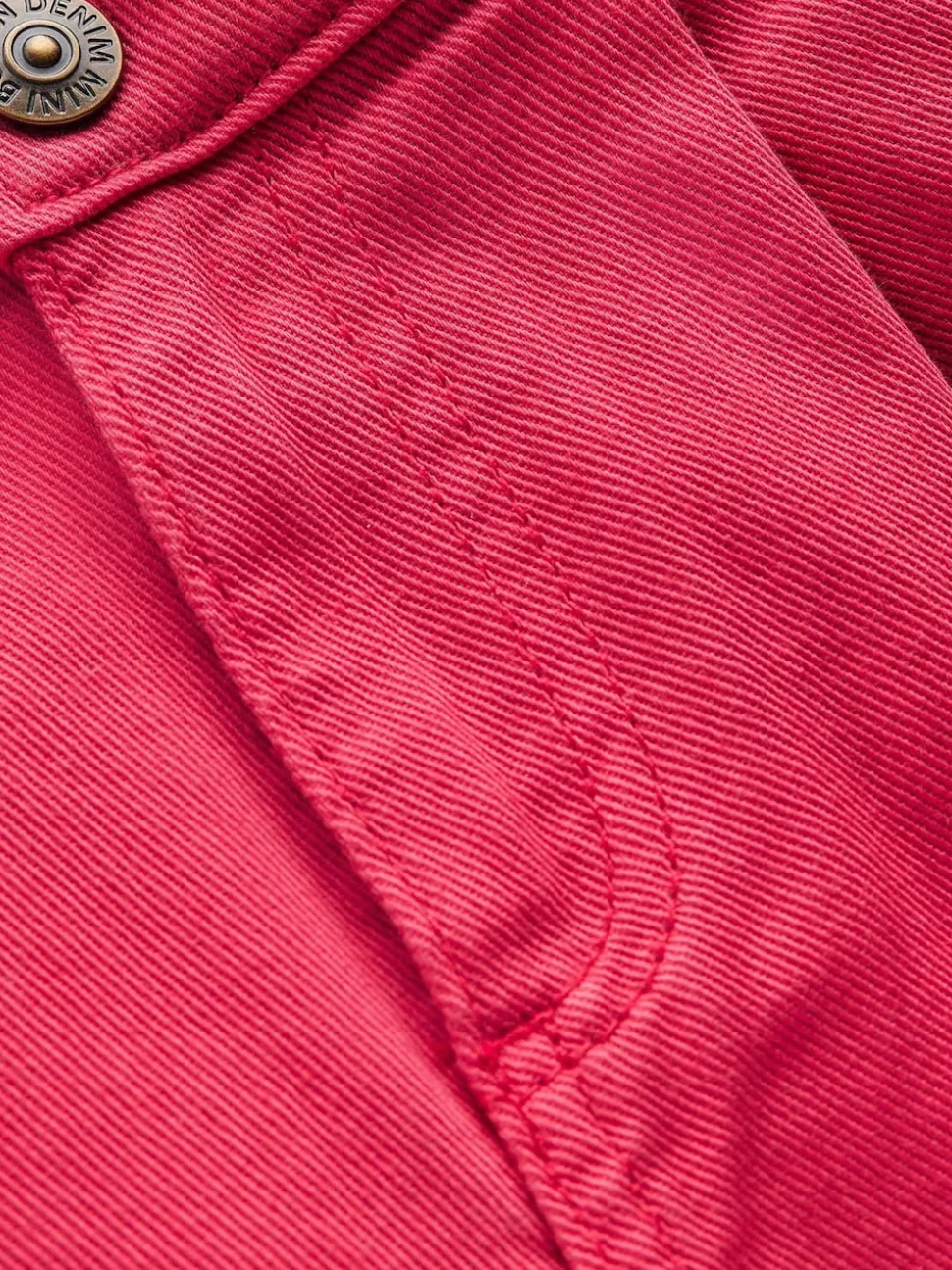 Boden Pink Pleat Patch Pocket Jeans