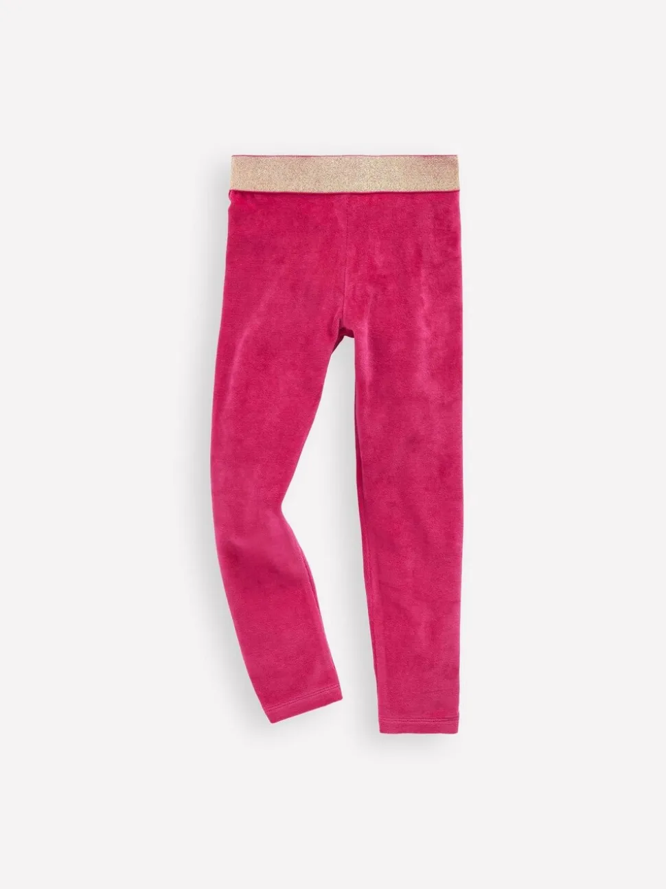 Boden Pink Velvet Leggings