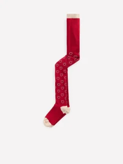 Boden Red Twinkle Tights