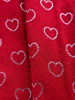 Boden Red Twinkle Tights