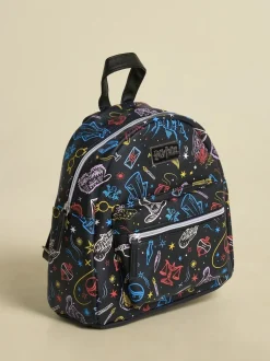 Brand Threads Black Harry Potter Spells Backpack