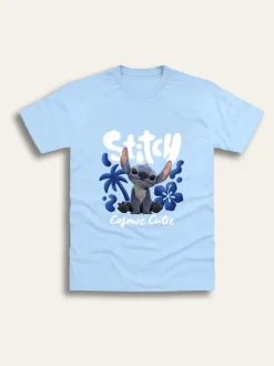 Brand Threads Blue Disney Lilo and Stitch Movie T-Shirt