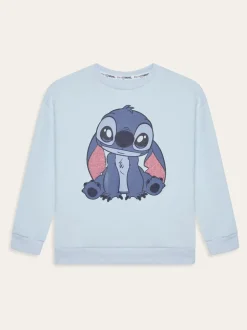 Brand Threads Blue Disney Stitch Top and Leggings Set