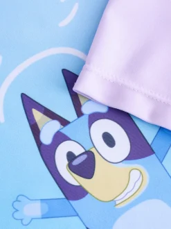 Brand Threads Multi Bluey Girls Swim Set