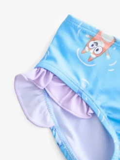 Brand Threads Multi Bluey Girls Swim Set