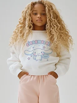 Brand Threads White Cinnamoroll Sweatshirt