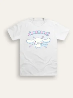 Brand Threads White Cinnamoroll T-Shirt