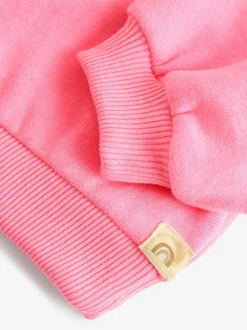 Bright Pink Crew Neck Sweatshirt (3mths-7yrs)