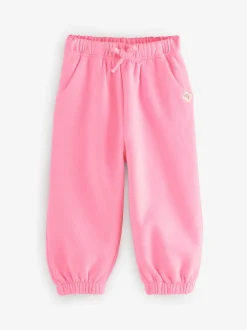 Bright Pink Cuffed Sweat Joggers (3mths-7yrs)
