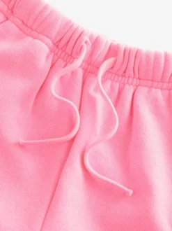 Bright Pink Cuffed Sweat Joggers (3mths-7yrs)