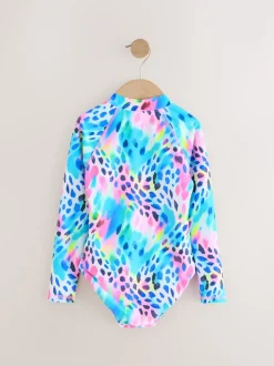 Bright Animal Long Sleeve Sunsafe Swimsuit (3mths-16yrs)