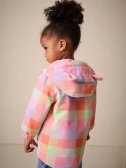 Bright Check Waterproof Printed Jacket (6mths-7yrs)