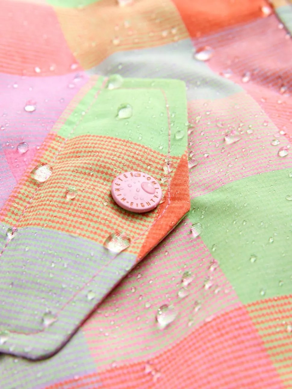 Bright Check Waterproof Printed Jacket (6mths-7yrs)