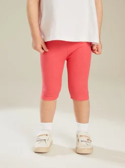 Bright Pink Cropped Leggings (3mths-7yrs)