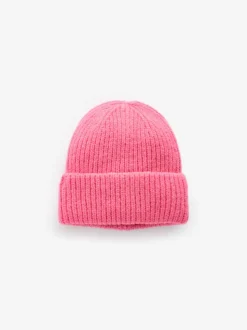 Bright Pink Fluffy Beanie (1-16yrs)