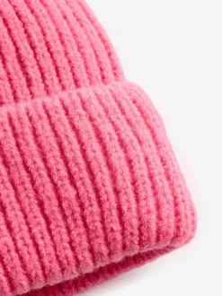Bright Pink Fluffy Beanie (1-16yrs)