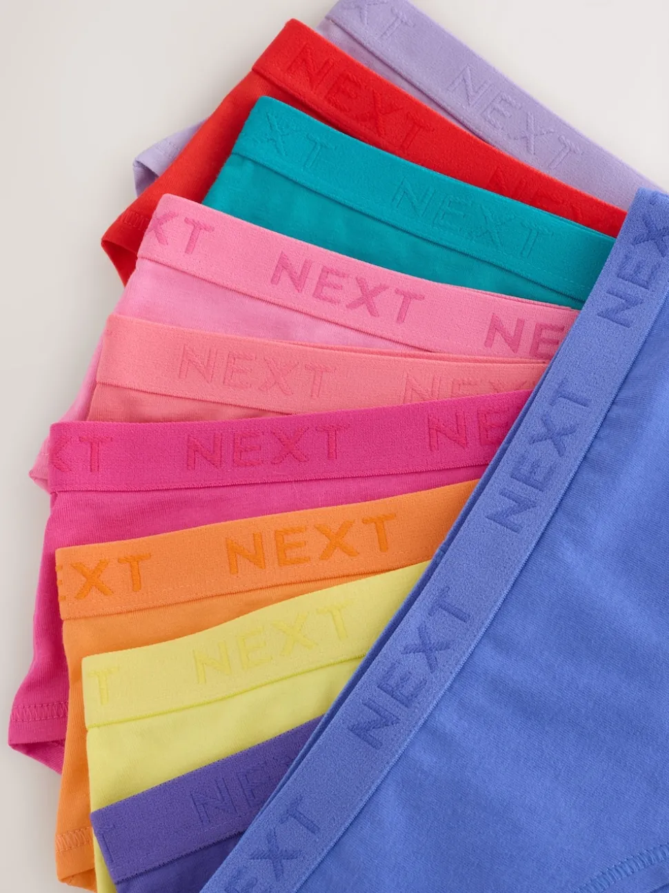 Bright Rainbow Hipster Briefs 10 Pack (2-16yrs)