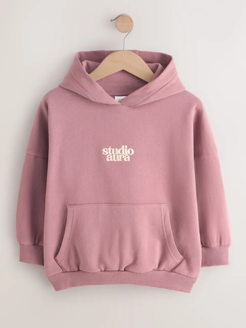 Brown Embroidered Detail Hoodie (3-16yrs)