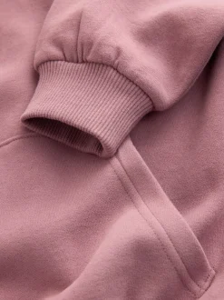 Brown Embroidered Detail Hoodie (3-16yrs)