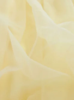 Buttermilk Yellow Mesh Flower Girl Dress (3-16yrs)
