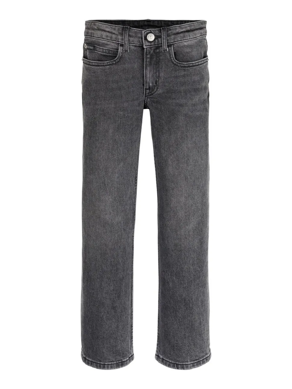 Calvin Klein Black Authentic Mid Rise Straight Jeans