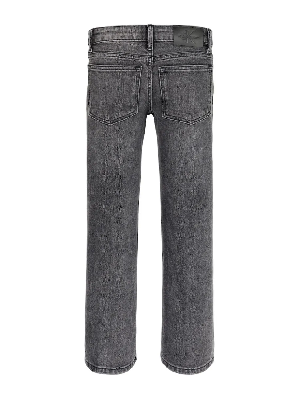 Calvin Klein Black Authentic Mid Rise Straight Jeans