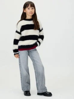 Calvin Klein Black Striped Jumper
