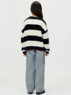 Calvin Klein Black Striped Jumper