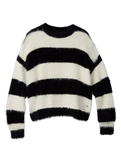 Calvin Klein Black Striped Jumper