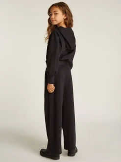 Calvin Klein Black Zip Hoodie And Trousers Set