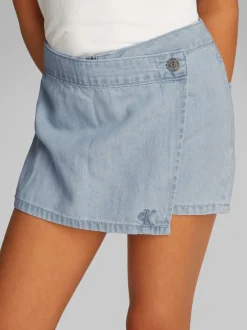 Calvin Klein Blue Denim Skirt