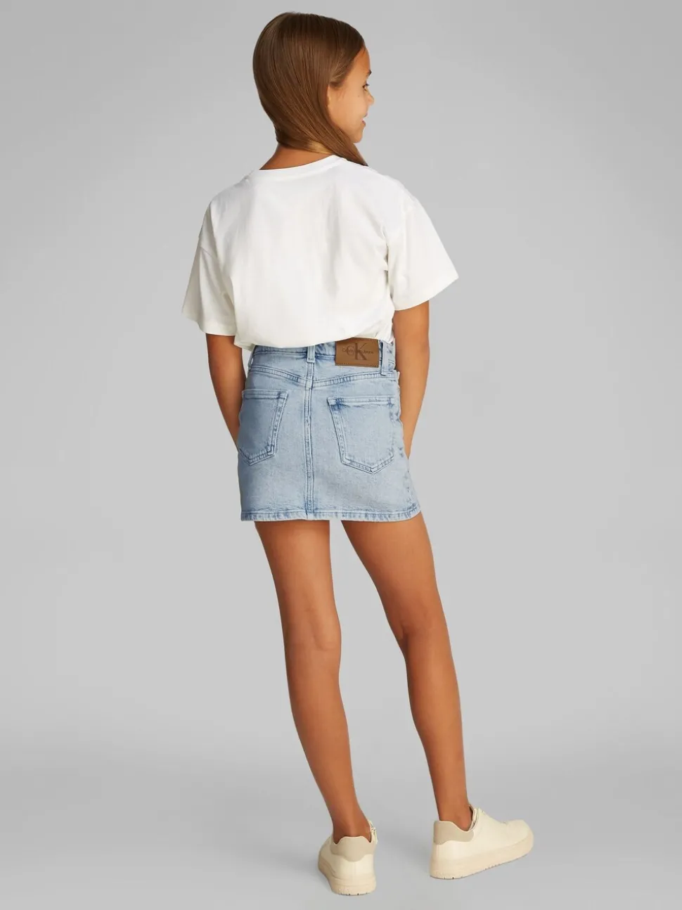 Calvin Klein Blue Hero Denim Skirt
