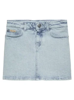 Calvin Klein Blue Hero Denim Skirt