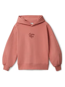 Calvin Klein Pink Logo Hoodie