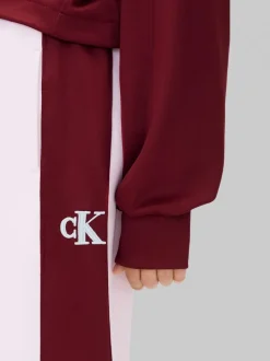 Calvin Klein Pink Wide Leg Colourblock Joggers