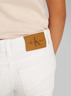Calvin Klein White Flared Bootcut Jeans