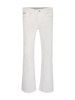Calvin Klein White Flared Bootcut Jeans