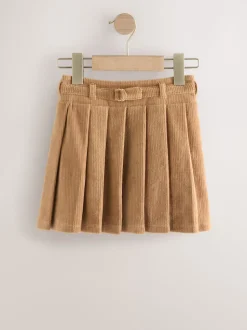 Camel Brown Cord Skirt (3-16yrs)