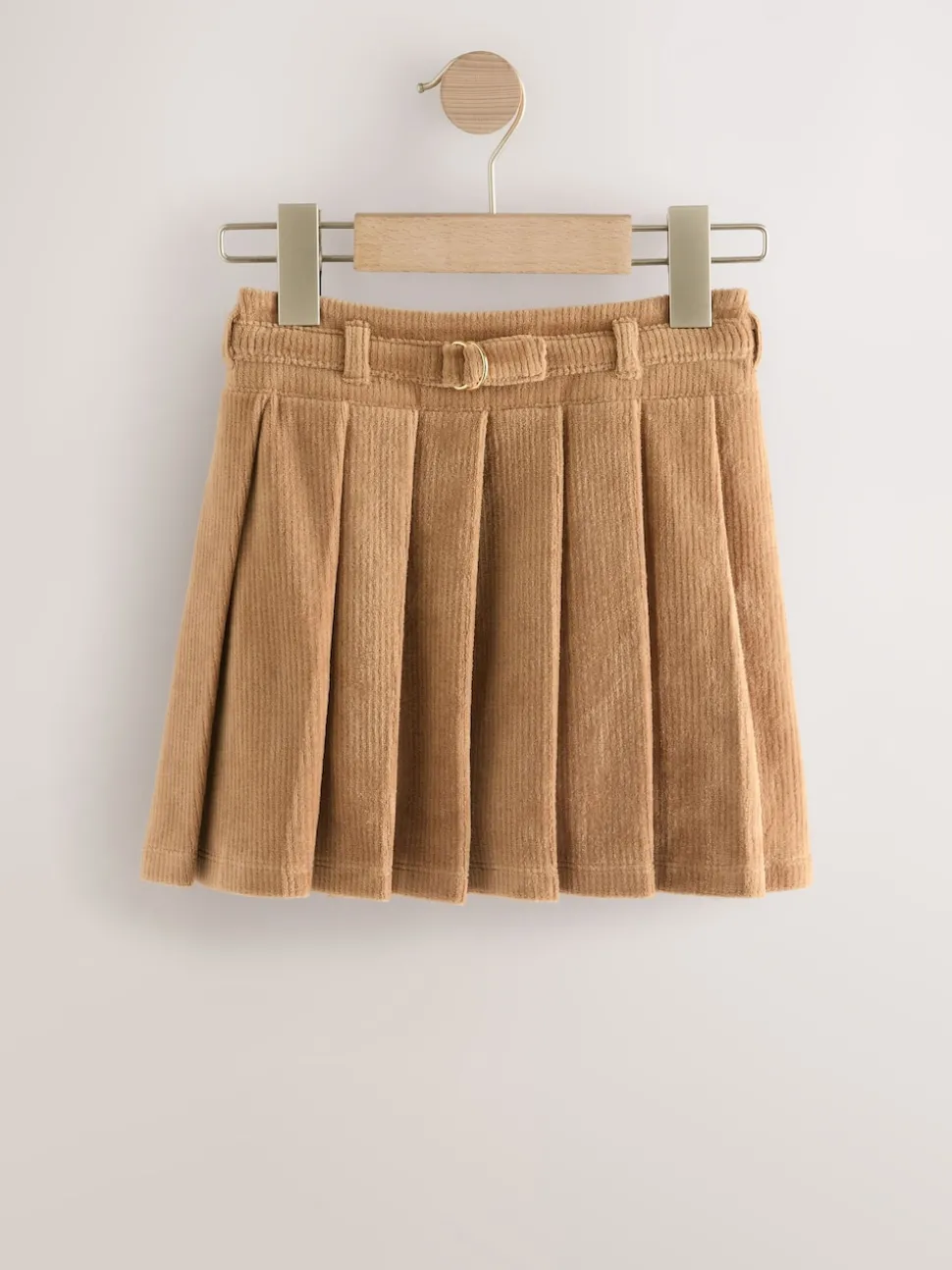 Camel Brown Cord Skirt (3-16yrs)
