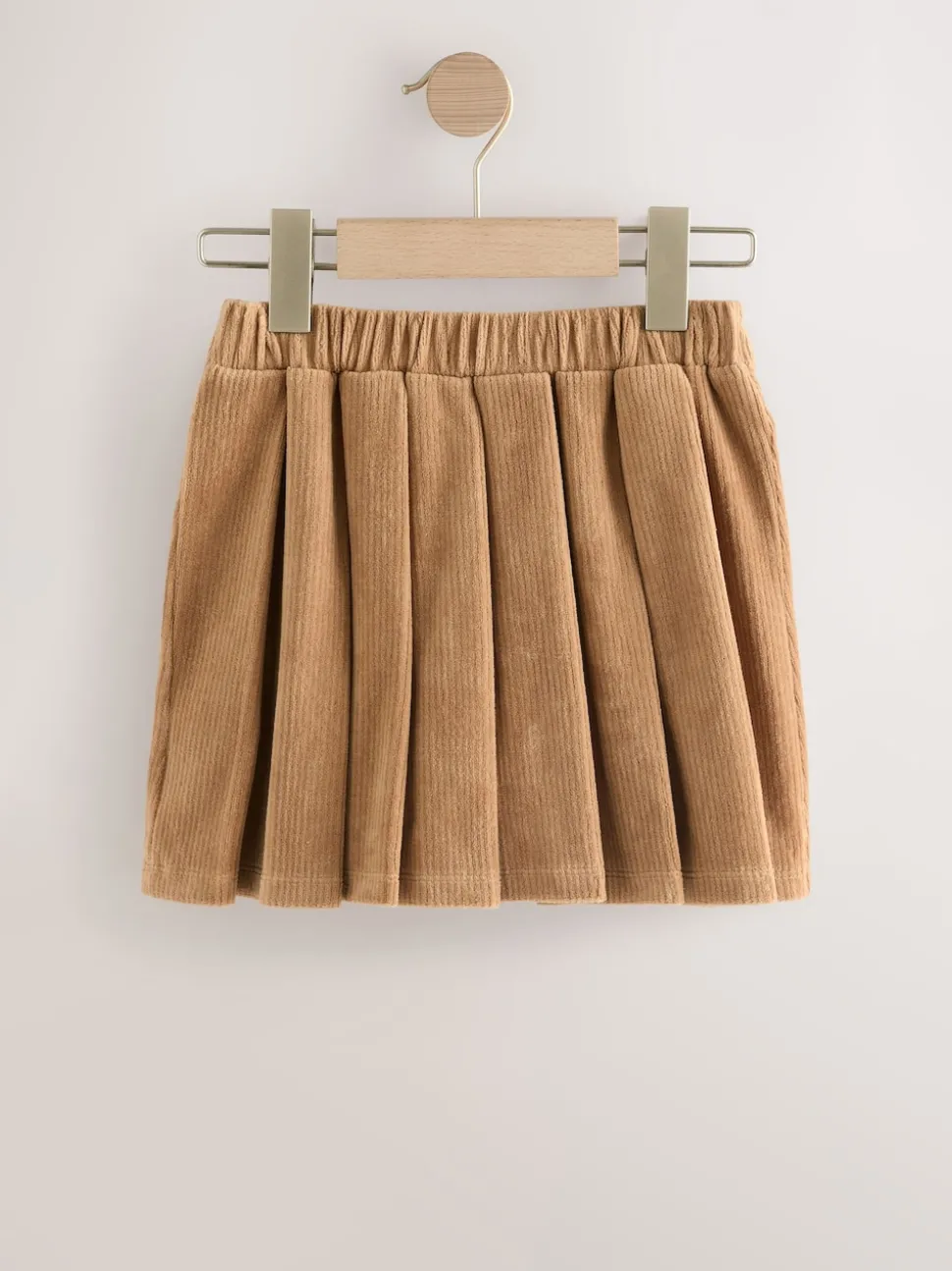 Camel Brown Cord Skirt (3-16yrs)