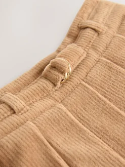 Camel Brown Cord Skirt (3-16yrs)