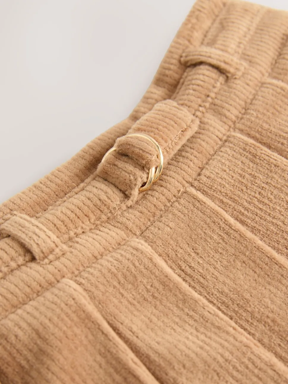 Camel Brown Cord Skirt (3-16yrs)
