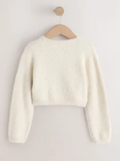 Champagne Fluffy Occasion Shrug (12mths-16yrs)