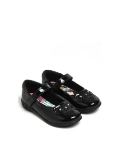 Character Black Disney Princess School Shoes