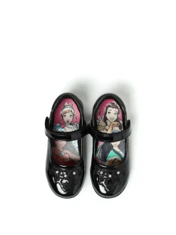 Character Black Disney Princess School Shoes