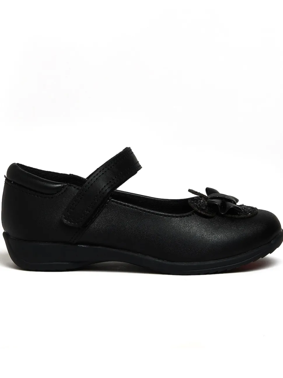 Character Black Minnie Mouse School Shoes