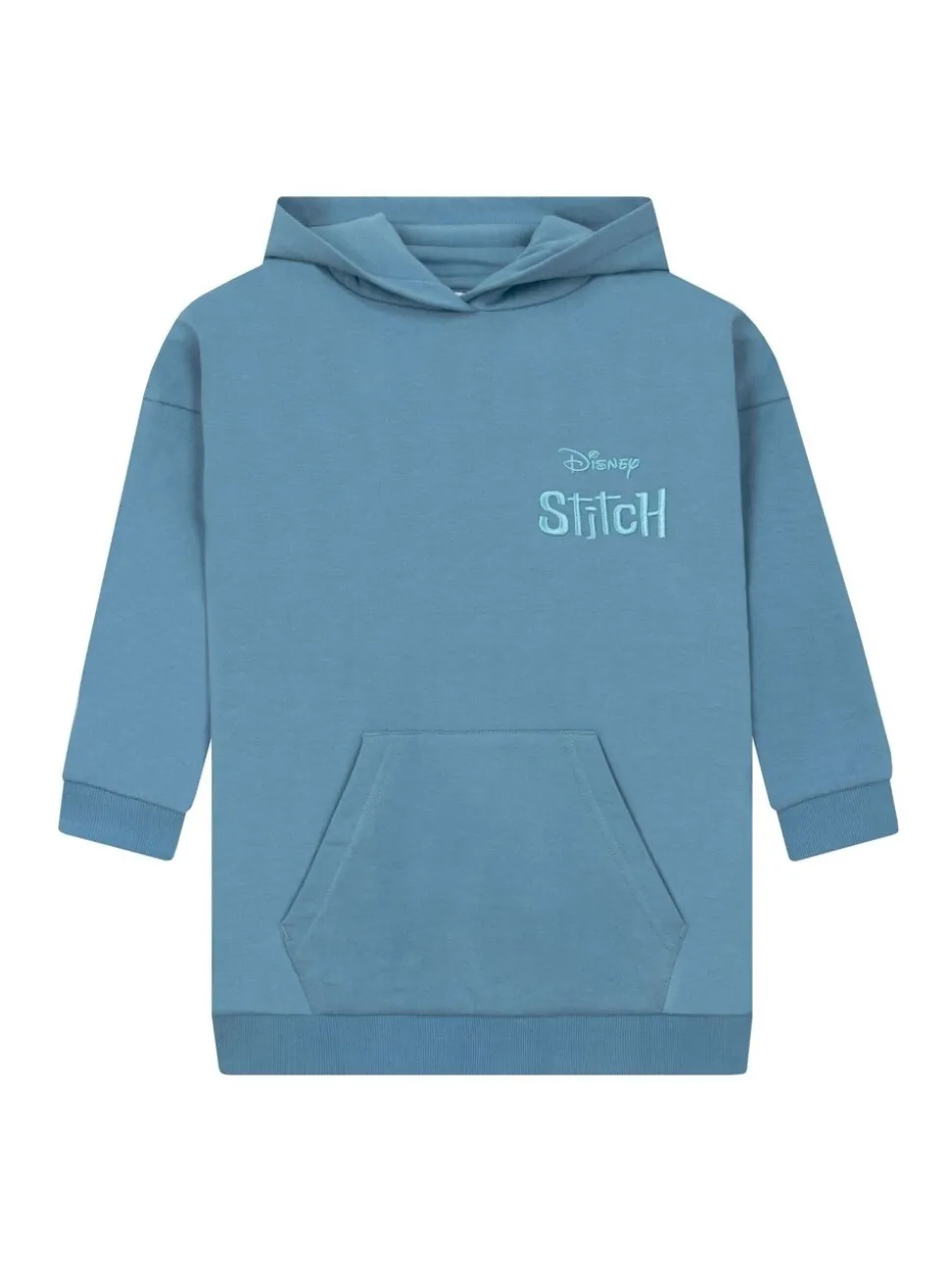 Character Blue Disney Lilo & Stitch Longline Hoodie